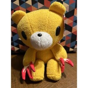 Chax-GP Gloomy Bear Plush CGP-045 Sitting Down Yellow 7" Rare US SELLER HTF